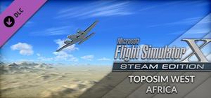 FSX Steam Edition: Toposim West Africa Add-On banner