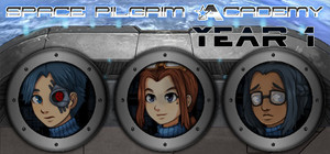 Space Pilgrim Academy: Year 1 banner