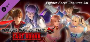 DOA5LR DLC Fighter Force Costume Set banner