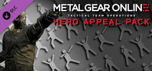METAL GEAR ONLINE "HERO APPEAL PACK" banner