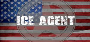 ICE AGENT banner