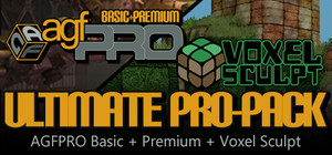 Axis Game Factory's AGFPRO + Voxel Sculpt + PREMIUM Bundle banner