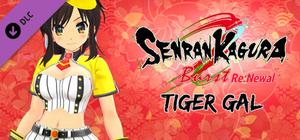 SENRAN KAGURA Burst Re:Newal - Tiger Gal banner