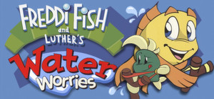 Freddi Fish and Luther's Water Worries banner