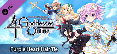 Cyberdimension Neptunia: 4 Goddesses Online - Purple Heart Hair Tie