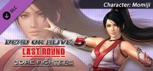 DEAD OR ALIVE 5 Last Round: Core Fighters Character: Momiji banner