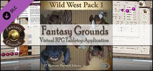 Fantasy Grounds - Wild West Pack 1 (Token Pack) banner