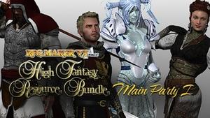 RPG Maker VX Ace - High Fantasy Main Party Pack 1 banner