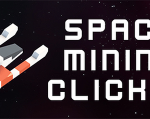 Space mining clicker banner