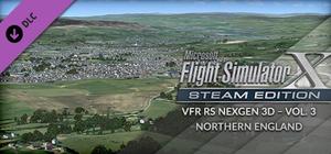 FSX Steam Edition: VFR Real Scenery NexGen 3D - Vol. 3: Northern England Add-On banner