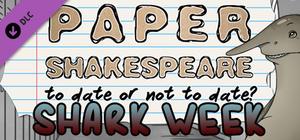 Paper Shakespeare, Outfit Pack: Shark Week banner