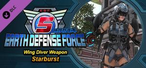 EARTH DEFENSE FORCE 5 - Wing Diver Weapon Starburst banner