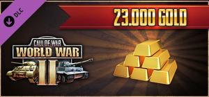 Call of War: 23.000 Gold banner