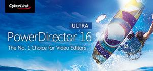 CyberLink PowerDirector 16 Ultra banner