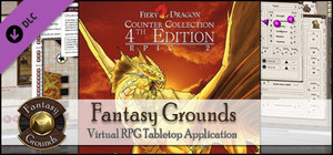 Fantasy Grounds - Fiery Dragon Counter Collection: Epic 2 banner