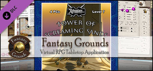 Fantasy Grounds PFRPG Compatible Adventure: B19 - Tower of Screaming Sand banner