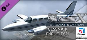 FSX Steam Edition: Cessna® C404 Titan Add-On banner