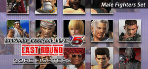 DEAD OR ALIVE 5 Last Round: Core Fighters - Male Fighters Set banner