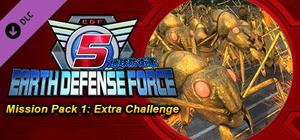 EARTH DEFENSE FORCE 5 - Mission Pack 1: Extra Challenge banner