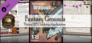Fantasy Grounds - White Dragons (Token Pack) banner