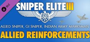 Sniper Elite 3 Allied Reinforcements Outfit Pack banner