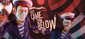 Roger & James in They Came From Below banner