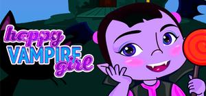 Happy Vampire Girl banner