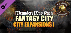 Fantasy Grounds - Meander Map Pack City Expansions I (Map Pack) banner