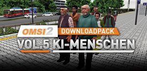 OMSI 2 Add-on Downloadpack Vol. 5 - KI-Menschen banner