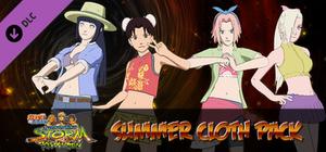 NARUTO SHIPPUDEN: Ultimate Ninja STORM Revolution- DLC3 Summer Cloth Pack banner