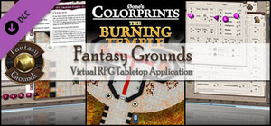 Fantasy Grounds - 0one's Colorprints #3: The Burning Temple (Map Pack) banner