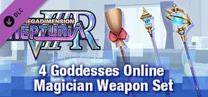 Megadimension Neptunia VIIR - 4 Goddesses Online Magician Weapon Set banner