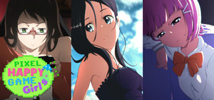 Pixel Happy Game Girls banner