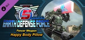 EARTH DEFENSE FORCE 5 - Fencer Weapon Happy Body Pillow banner