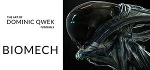 Sculpting and Rendering a Biomech Creature Bust banner