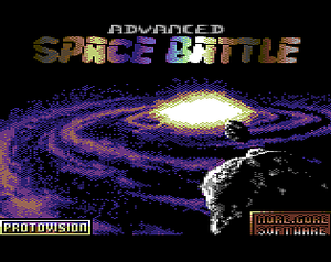 Advanced Space Battle (C64) banner