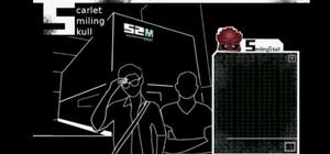 Scarlet Smiling Skull banner