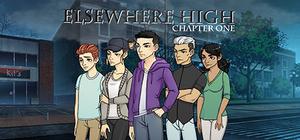 Elsewhere High: Chapter 1 - a visual novel banner