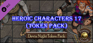 Fantasy Grounds - Heroic Characters 17 (Token Pack) banner