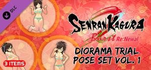SENRAN KAGURA Burst Re:Newal - Diorama Trial Pose Set Vol. 1 banner