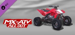 MX vs ATV All Out - 2011 Honda TRX450R banner