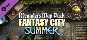 Fantasy Grounds - Meanders Map Pack Summer City (Map Pack) banner