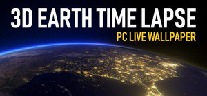3D Earth Time Lapse PC Live Wallpaper banner