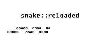 snake::reloaded banner
