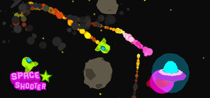 Space shooter banner