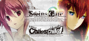 STEINS;GATE + CHAOS;CHILD banner