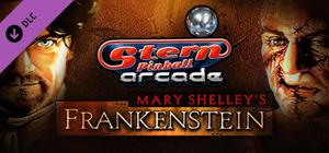 Stern Pinball Arcade: Mary Shelley's Frankenstein banner