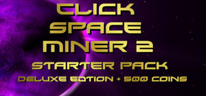 CLICK SPACE MINER 2: STARTER PACK banner