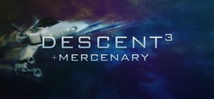Descent 3 + Mercenary banner