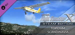 FSX Steam Edition: Toposim Scandinavia Add-On banner